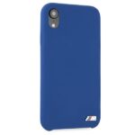 BMW BMHCI61MSILNA iPhone Xr navy hardcase Silicone M Collection - imagine 5