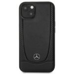 Mercedes MEHCP15MARMBK iPhone 15 Plus / 14 Plus 6.7" Black Hardcase Leather Urban - imagine 3