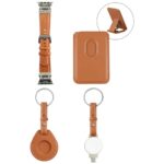 4-in-1 accessory set 4smarts Style MagSafe wallet, charger for Apple Watch, strap for Apple Watch, c