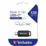 Verbatim USB-C Flash Drive 128GB black 49459 - imagine 2
