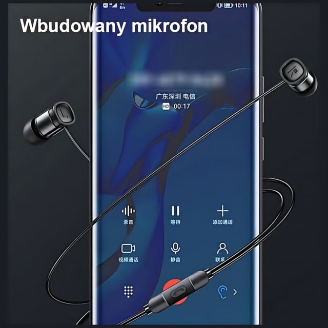 USAMS stereo earphones EP-46 USB-C black 1.2m HSEP4603 - imagine 6