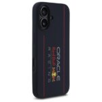 Red Bull RBHMP16S24SIOLRV iPhone 16 6.1" hardcase navy Silicone Vertical Logo MagSafe - imagine 4