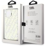 Karl Lagerfeld KLHCP15SHKFOEMD iPhone 15 / 14 / 13 6.1" gold hardcase IML Fullover  Logo - imagine 8