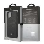 Mercedes MEHCP13SRCABK iPhone 13 mini 5,4" black carbon hardcase Dynamic Line - imagine 8