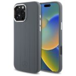 Mercedes MEHMP16X23SUVSA iPhone 16 Pro Max 6.9" grey hardcase Silicone Vertical Tonal Stripes
