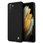 Case BMW BMHCS21SSILBK S21 G991 black hardcase Silicone Signature
