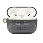 Audi IML Geometric Pattern AirPods Pro 2 cover gray AU-IMLAPP2-A6/D3-GY - imagine 2