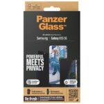 PanzerGlass Ultra-Wide Fit Sam A55 5GA556 Privacy Screen Protection Easy Aligner Included P7358 - imagine 4