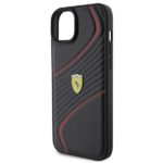 Ferrari FEHCP15MPTWK iPhone 15 Plus /14 Plus 6.7" black hardcase Twist Metal Logo - imagine 6