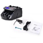 Extralink Professional Banknote Counter, UV Money Counter MGF Black - imagine 3