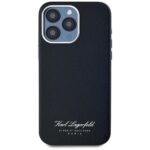 Case Karl Lagerfeld hotel RSG for iPhone 15 Pro black - imagine 3