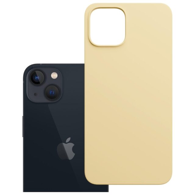 3MK Hardy MagSilicone Case for Apple iPhone 15 Plus Yellow - imagine 7