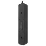 Proove Power Strip 2m 3000W Power Socket P-03 (3xAC + 4xUSB + 2xType-C) black - imagine 3