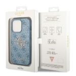Guess GUHCP14X4GMGBL iPhone 14 Pro Max 6,7" blue hardcase 4G Big Metal Logo - imagine 8