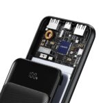 USAMS Powerbank 30000mAh 10W 1C+2A /black XY Series 30KCD20201 (US-CD202) 3 ports - imagine 5