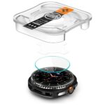 Spigen Glas.TR EZ FIT Tempered Glass for Samsung Galaxy Watch 8 Classic 46mm - imagine 5