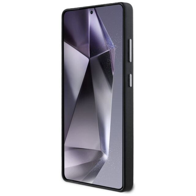 Case DKNY Leather Heart of NY for Samsung Galaxy S25 Ultra black - imagine 5