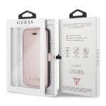 Guess GUFLBKI8IGLRG iPhone 7/8/SE 2020/ SE 2022 rose gold  book Iridescent - imagine 6