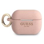 Guess GUAPSGGEP AirPods Pro cover pink Silicone Glitter