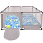 Extralink Kids Playpen, Dry Pool Playground for Children, Foldable 126x126cm Ball Pit k-458 - imagine 2
