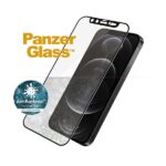 PanzerGlass E2E Microfracture iPhone 12/12 Pro 6,1" CamSlider Swarovsky Case Friendly AntiBacterial czarny/black - imagine 2