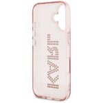 Case Karl Lagerfeld IML Rhinestones Logo for iPhone 16 pink - imagine 7