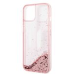 Karl Lagerfeld KLHCP14SLBKLCP iPhone 14/ 15 / 13 6,1" pink hardcase Liquid Glitter Big KL - imagine 6