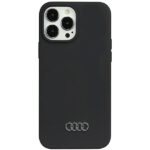 Audi Silicone Case iPhone 13 Pro Max 6.7" black hardcase AU-LSRIP13PM-Q3/D1-BK