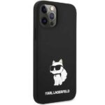 Karl Lagerfeld KLHCP12MSNCHBCK iPhone 12/12 Pro 6,1" hardcase black Silicone Choupette - imagine 4