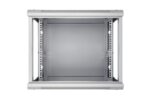 Extralink 9U 600x450 Gray | Rackmount cabinet | wall mounted - imagine 3