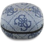 Earphones TWS ENC Guess 4G Classic Metal Logo blue - imagine 2