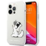 Karl Lagerfeld KLHCP14LCFNRC iPhone 14 Pro 6,1" hardcase transparent Choupette Fun