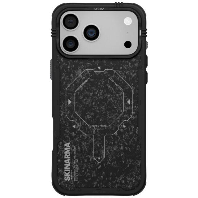 Case Skinarma Vektor MagSafe for iPhone 17 Pro onyx - imagine 3
