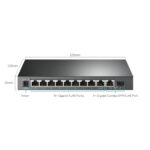 TP-Link TL-SG1210MPE | Switch | 9x RJ45 1000Mb/s, 8x PoE+, 1x RJ45/SFP Combo - imagine 2