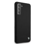 Case BMW BMHCS21SSILBK S21 G991 black hardcase Silicone Signature - imagine 4