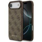 Guess 4G Classic Case for iPhone Air Brown