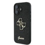 Guess GUHCP16MHG4SGK iPhone 16 Plus 6.7" black hardcase Fixed Glitter Big 4G - imagine 2