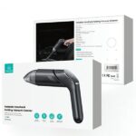 USAMS Foldable Mini Cordless Vacuum Cleaner YAJ series black XCQZB25901 (US-ZB259) - imagine 8