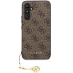 Guess GUHCS23FEGF4GBR S23 FE S711 brown hardcase 4G Charms Collection - imagine 3