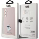 Karl Lagerfeld KLHCS23FESMHCNPP S23 FES711 pink Silicone Choupette Metal Pin - imagine 8