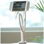 AWEI desk mount X3 4"-10.5" white long arm - imagine 2