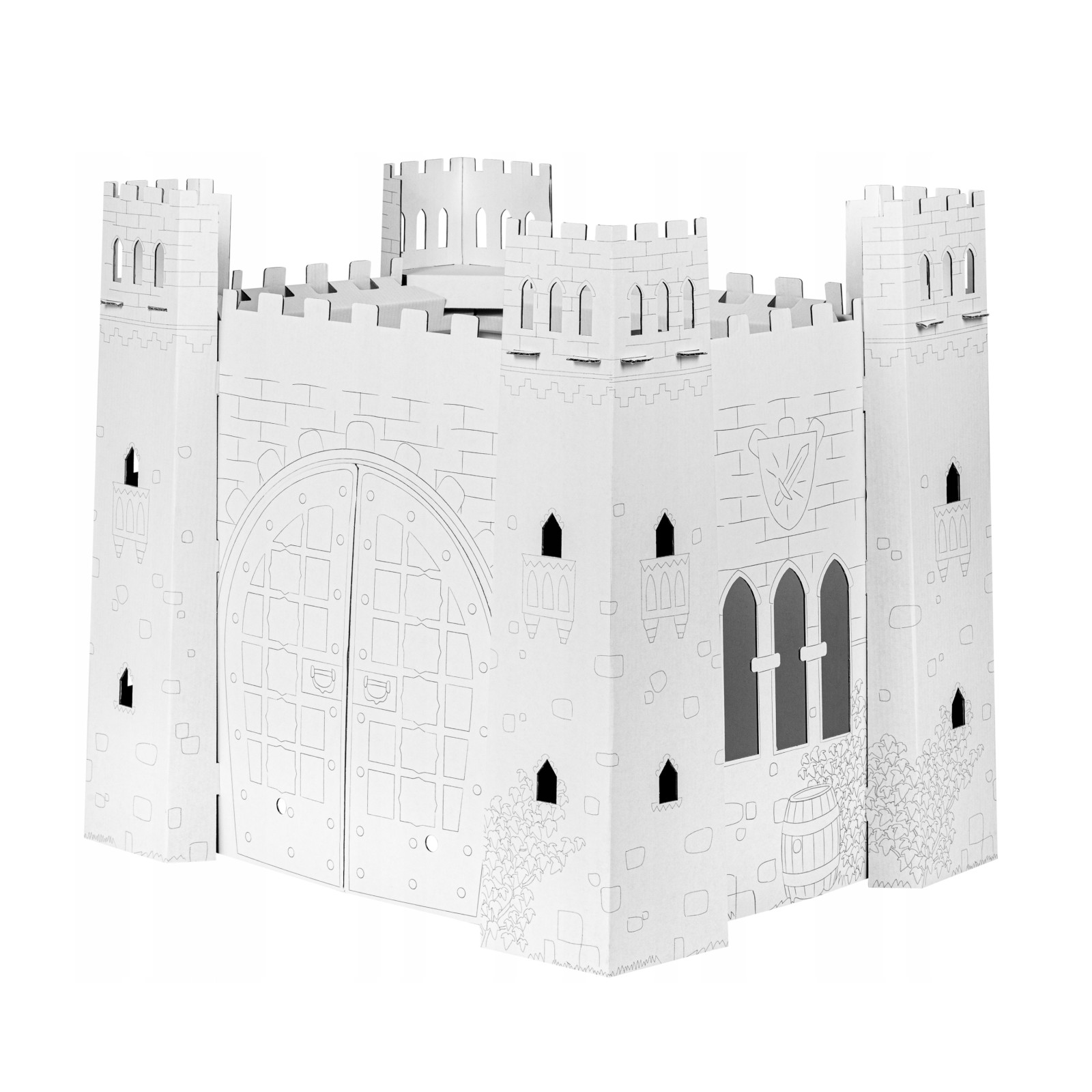 cps-242f4cff3af2a849f0198b779c1dda21-2025-12-05-13-23-57 Creative Assembly and Coloring Toy - Wonderful Castle - imagine 1