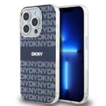 DKNY DKHMP15XHRHSEB iPhone 15 Pro Max 6.7" inch blue hardcase IML Mono & Stripe MagSafe