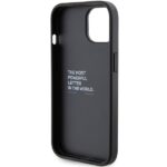 Case BMW BMHCP15SGSPCCK iPhone 15 / 14 / 13 6.1" black hardcase Grip Stand Smooth & Carbon - imagine 7