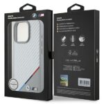 BMW BMHMP16X23PUDTS iPhone 16 Pro Max 6.9" grey hardcase M Carbon Tricolor Line MagSafe - imagine 8