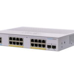 Cisco CBS350-16FP-2G | Switch | 16x RJ45 1000Mb/s PoE, 2x SFP, 240W