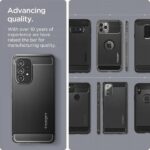 Spigen Rugged Armor Samsung A53 5G A536 black matte ACS04159 - imagine 5