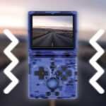 Console Anbernic RG35XXSP translucent blue - imagine 7