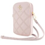 Guess Bag GUWBZPSQSSGP pink Zip Quilted 4G