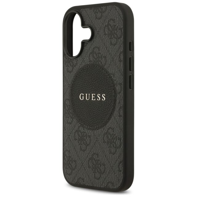 Case Guess 4G Circle Classic Logo MagSafe for iPhone 17 black - imagine 6